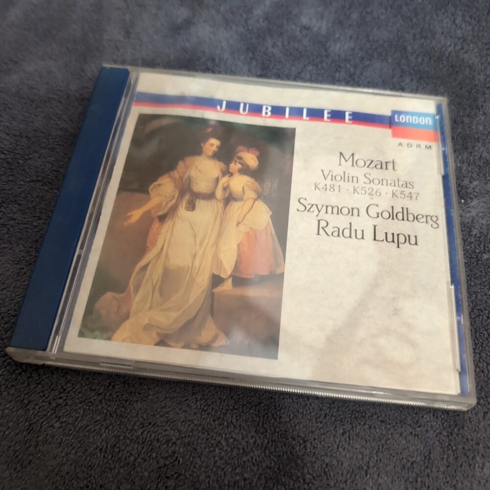 Violin Sonatas K481 K526 K547, Wolfgang Amadeus Mozart, Radu Lupu et Szymon CD